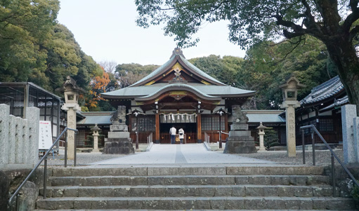 成海神社 社殿